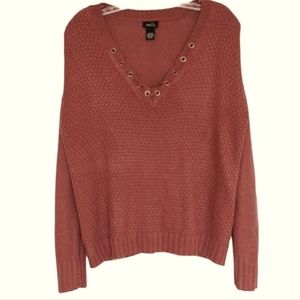 Rue 21 Mauve Knit Sweater